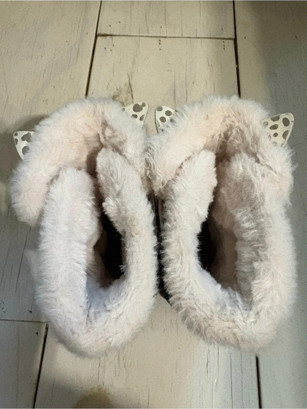 Cat & Jack Toddler Girls Faux Fur Frankie Thermalite Winter Snow Boots Size 8